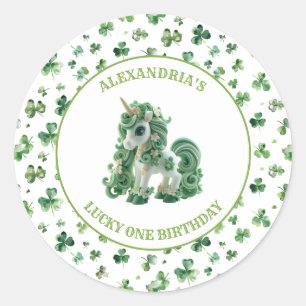 Sticker Lucky One Unicorn