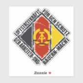 Sticker Luftstreitkräfte der Nationalen Volksarmee (Feuille)