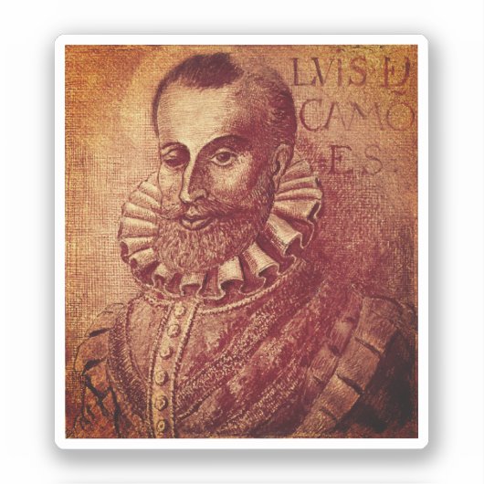 Sticker Luís de Camões (Recto)