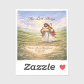 Sticker Luke 15 Parable Lost Sheep (Feuille)