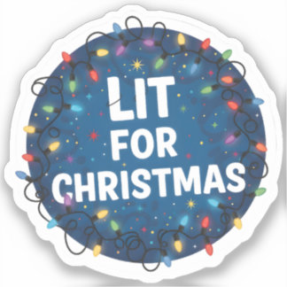Sticker Lumières pour Noël