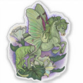 Sticker Luna Moth Fairy Horse (Devant)