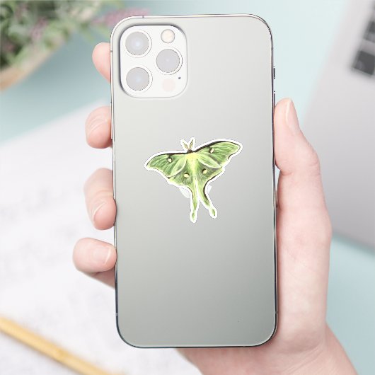 Sticker Luna Moth Vinyl (Téléphone)