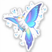 Sticker Lunalith, la Mariposa de los Astros (Recto)