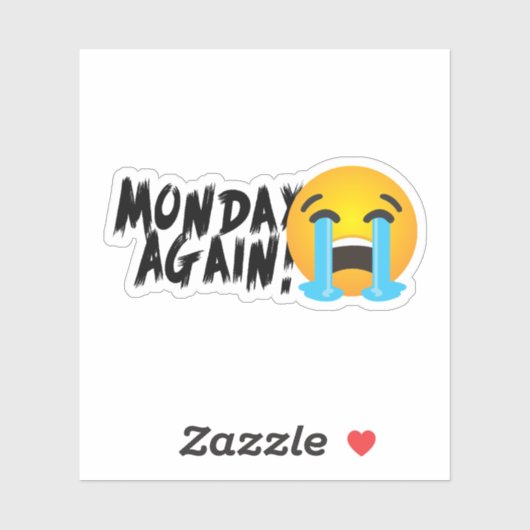 Sticker Lundi Encore ! (Feuille)