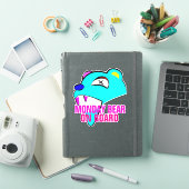 Sticker Lundi Ours à bord du pare-chocs (Couverture iPad)