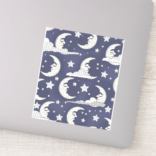 Sticker Lune (Détail)