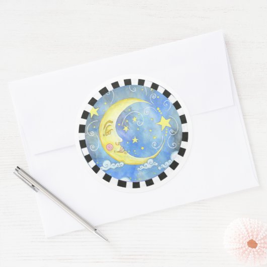 Sticker Lune (Enveloppe)