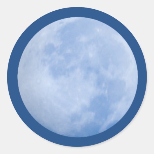 Sticker Lune Bleue (Devant)