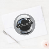 Sticker Lune Sanctuaire Murderbot (Enveloppe)