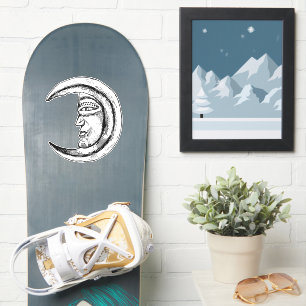 Sticker Lune vintage