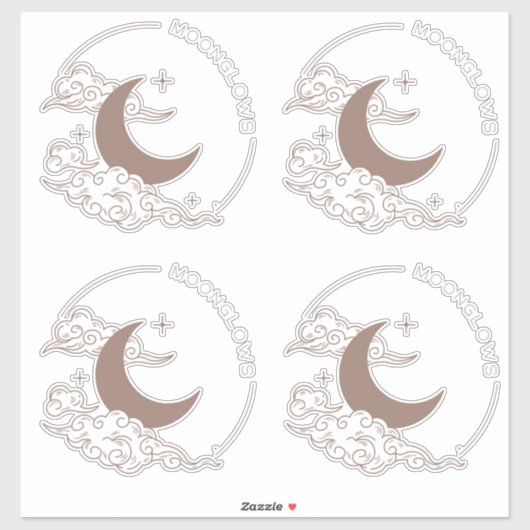 Sticker Lunes (Feuille)