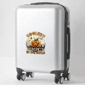Sticker Lunettes de soleil Coolest Pumpkin Patch Chapeau d (Sur valise)