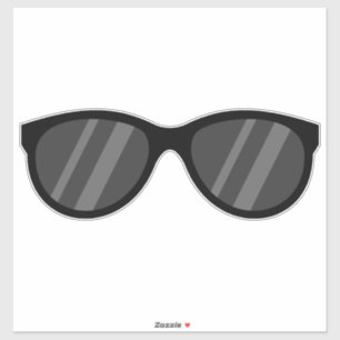 Sticker Lunettes de soleil de dessin cool