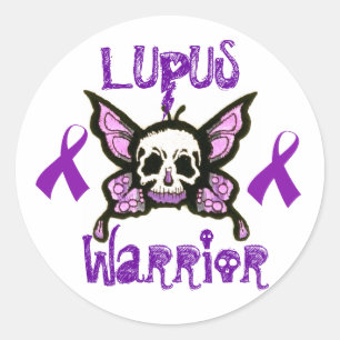 Sticker Lupus Warrior