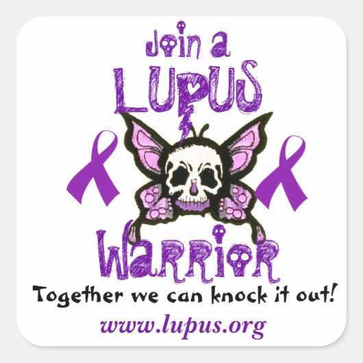 Sticker Lupus Warrior (Devant)