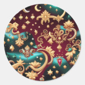 Sticker – Luxury Obsidian Black Celestial (Devant)