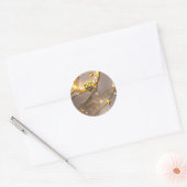 Sticker – Luxury Topaz Yellow Celestial Moon (Enveloppe)