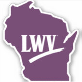 Sticker LWV Wisconsin (Devant)
