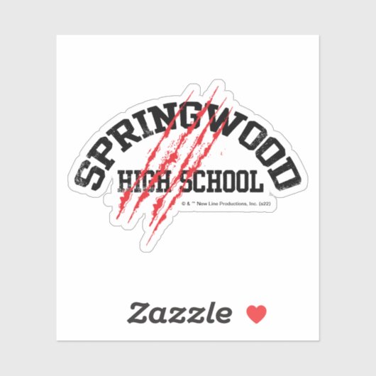 Sticker Lycée de Springwood (Feuille)