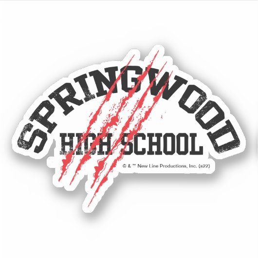 Sticker Lycée de Springwood (Devant)