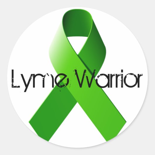 Sticker Lyme Warrior (Devant)