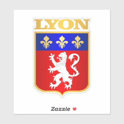 Sticker Lyon (Feuille)