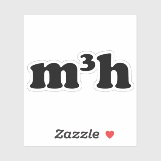 Sticker m3h (Feuille)