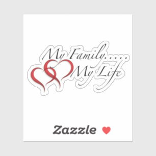 Sticker Ma famille Ma vie