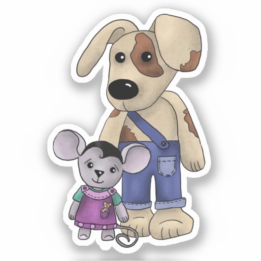 Sticker ma poupée (Recto)