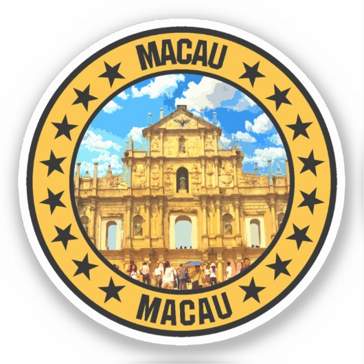 Sticker Macao (Recto)