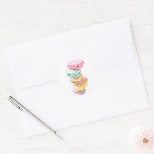 Sticker Macarons (Enveloppe)