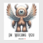 Sticker MacGregor - Monstre aux yeux unique (Feuille)