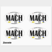 Sticker MACH Dog Agility titre (Feuille)