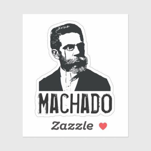 Sticker Machado de Assis (Feuille)