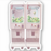 Sticker Machine à fractionnement (Devant)