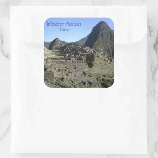 Sticker Machu Picchu Pérou (Sac)