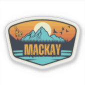 Sticker Mackay, Idaho (Devant)