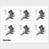 sticker Mad Hatter (Feuille)