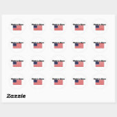 Sticker made in China USA (Feuille)