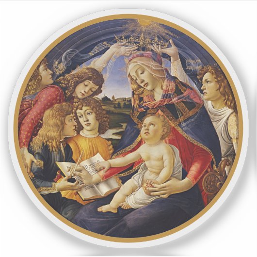 Sticker Madonna du Magnificat (Devant)