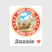 Sticker Madrid (Feuille)