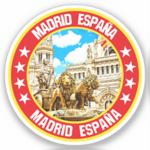 Sticker Madrid