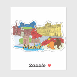 Sticker madrid