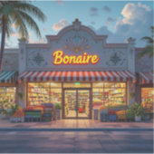 Sticker Magasin de Bonaire (Devant)