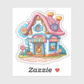 Sticker Magasin de bonbons (Feuille)
