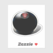 Sticker Magic 8 balle (Feuille)