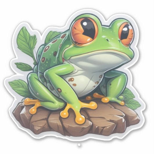 Sticker Magic Frog Designs (Devant)