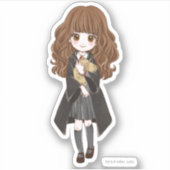 Sticker Magical Hermione Granger Watercolor (Devant)