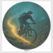 Sticker Magical Mountain Venture Trail Scene (Feuille)